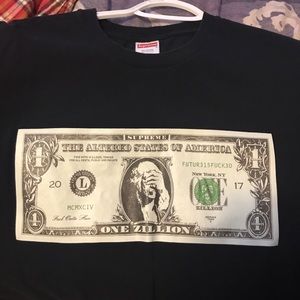 Supreme dollar tee